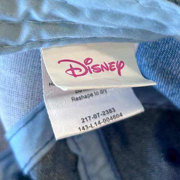 Disney Girls Blue Polka Dots Mini Mouse Baseball Cap Hat OSFM - Picture 5 of 8